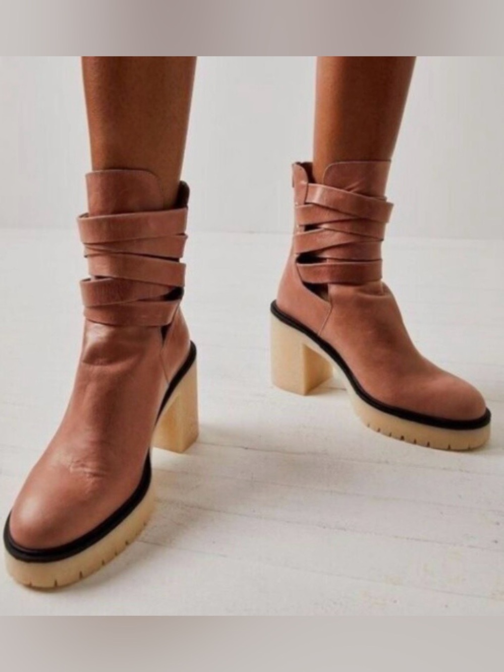 Free People Jesse Cutout Boots Size 41 (11)
